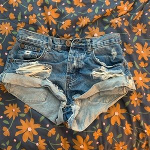 One teaspoon denim shorts